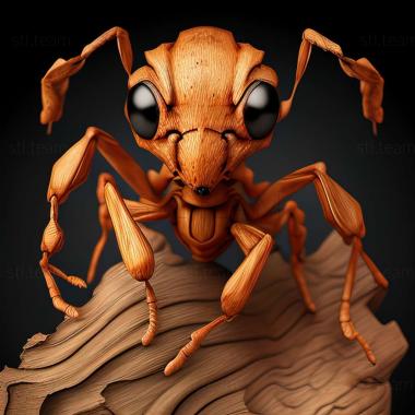 3D model Megalomyrmex gnomus (STL)